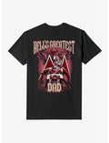 Hazbin Hotel Hell's Greatest Dad Lucifer Garment Dye T-Shirt