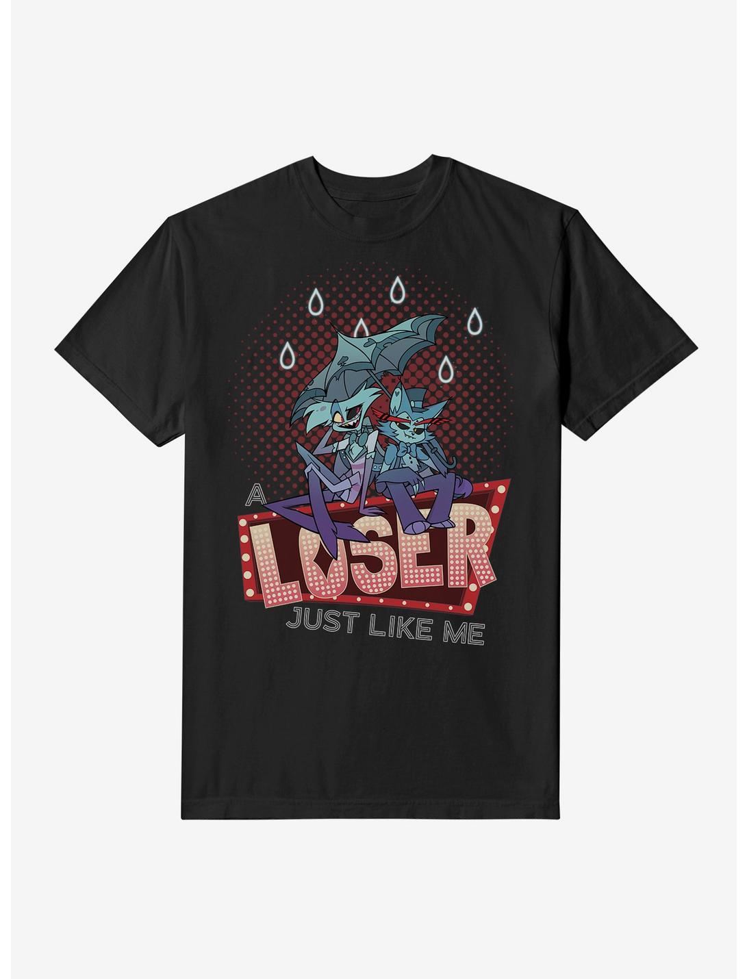 Hazbin Hotel Husk & Angel Dust Loser Garment Dye T-Shirt