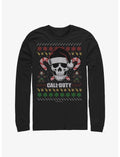 Call of Duty Ugly Christmas Skull Long-Sleeve T-Shirt
