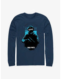 Call of Duty Mask Blue Variant Long-Sleeve T-Shirt