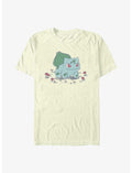 Pokemon Bulbasaur Standing In Flower Garden T-Shirt