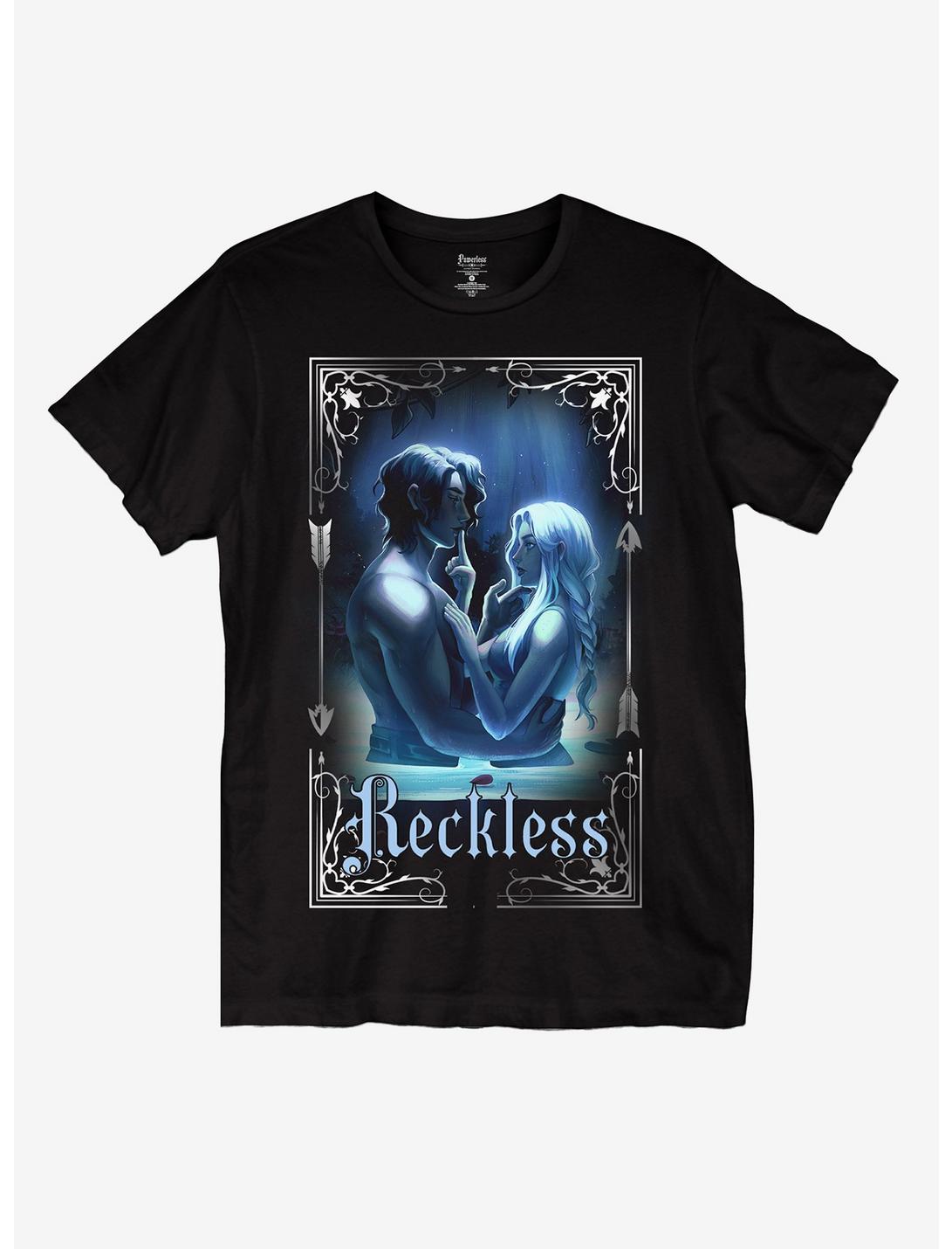Powerless Reckless Pae & Kai Portrait Boyfriend Fit Girls T-Shirt
