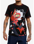 Helluva Boss Moxxie Jumbo Print T-Shirt