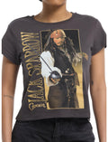 Disney Pirates Of The Caribbean Jack Sparrow Photo Girls Skimmer T-Shirt