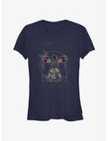 Star Wars Vitruvian Hunter Girls T-Shirt
