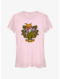 Disney Robin Hood Fox Portrait Girls T-Shirt