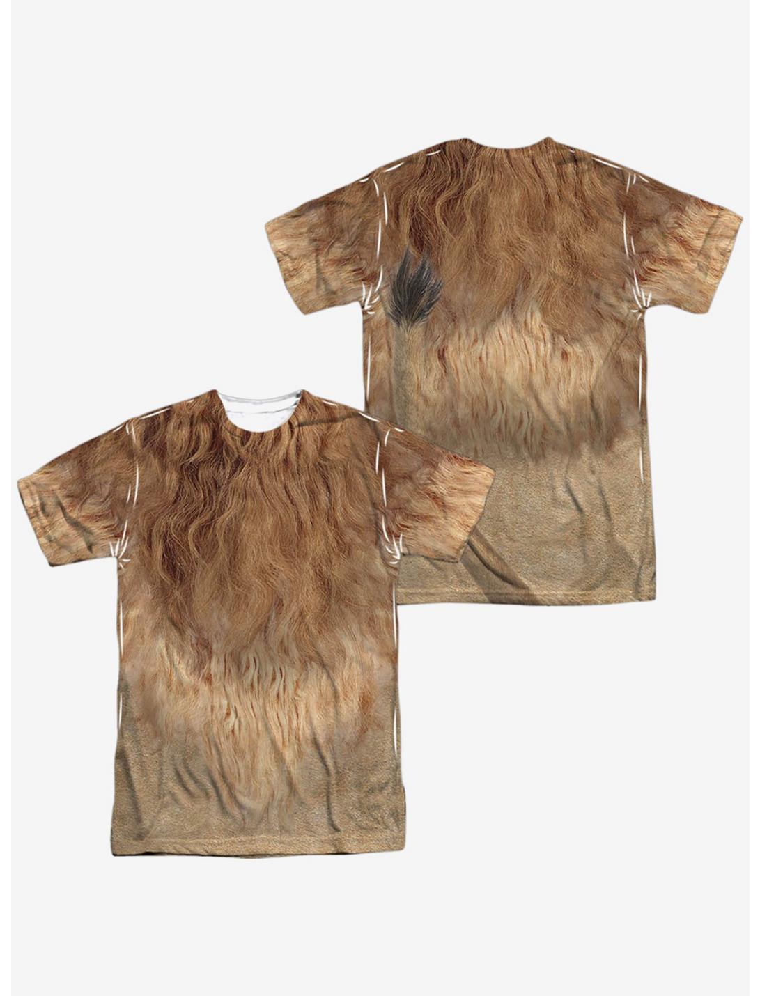 The Wizard of Oz Cowardly Lion Costume Sublimated T-Shirt