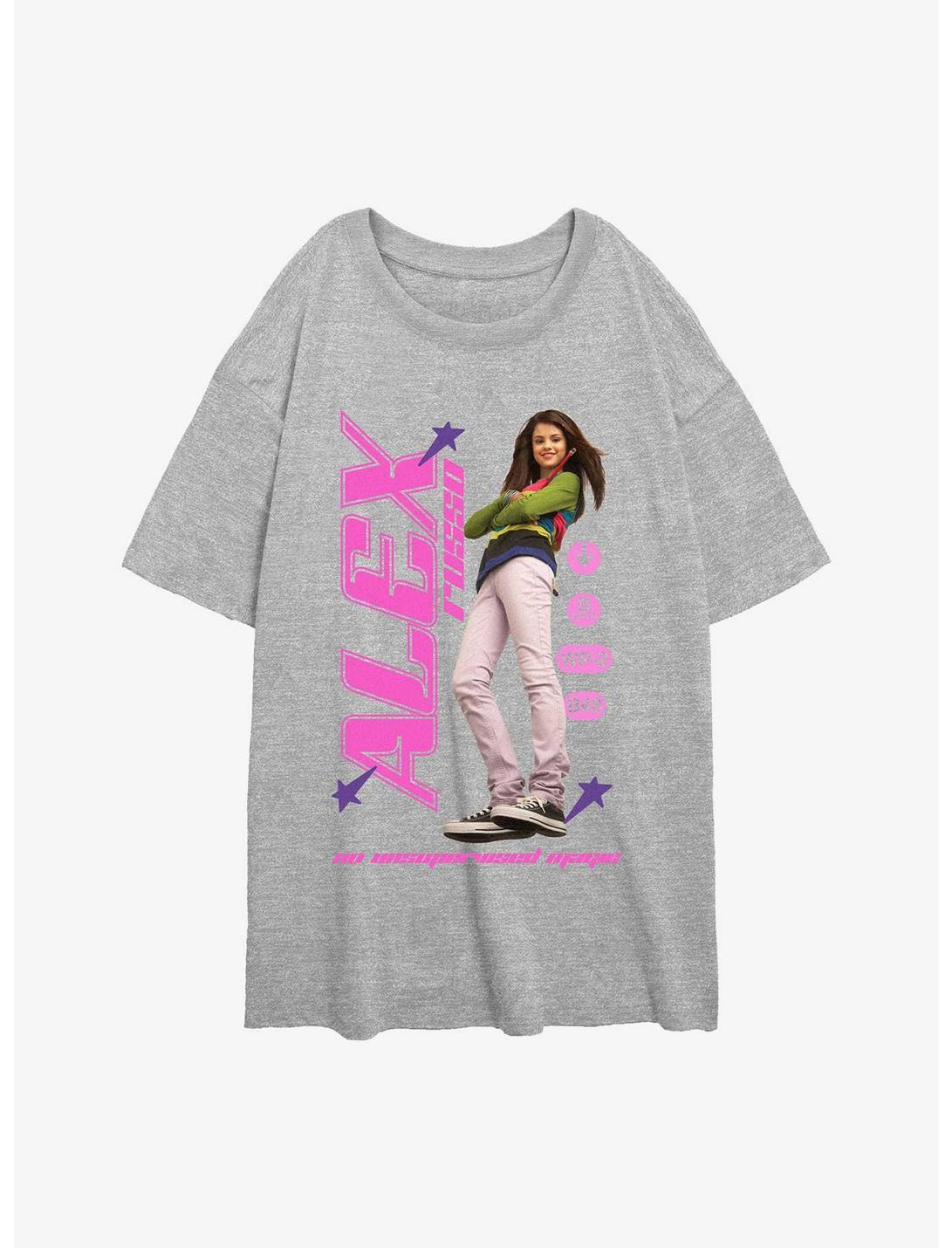 Disney Wizards Of Waverly Place Alex Russo Pose Girls Oversized T-Shirt