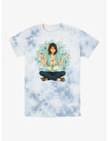 Disney Wizards Of Waverly Place Floral Alex Russo Tie-Dye T-Shirt