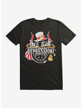 Hazbin Hotel Lucifer Take That Depression Extra Soft T-Shirt