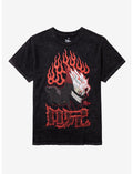 Dandadan Okarun Flame Dark Wash T-Shirt
