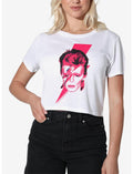 David Bowie Aladdin Sane Girls Crop Top T-Shirt