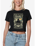 Pink Floyd Carnegie Girls Crop Top T-Shirt
