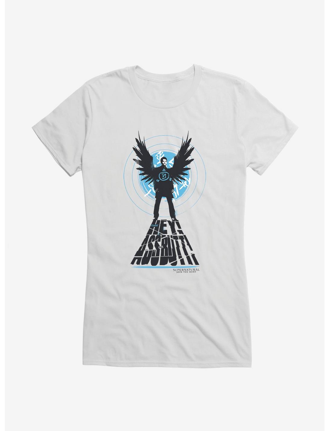 Supernatural Castiel Entrance Girls T-Shirt
