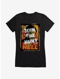Supernatural Join The Hunt Crowley Girls T-Shirt