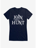 Supernatural Join The Hunt Logo Girls T-Shirt