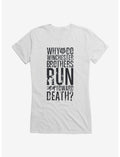 Supernatural Run Toward Death Girls T-Shirt