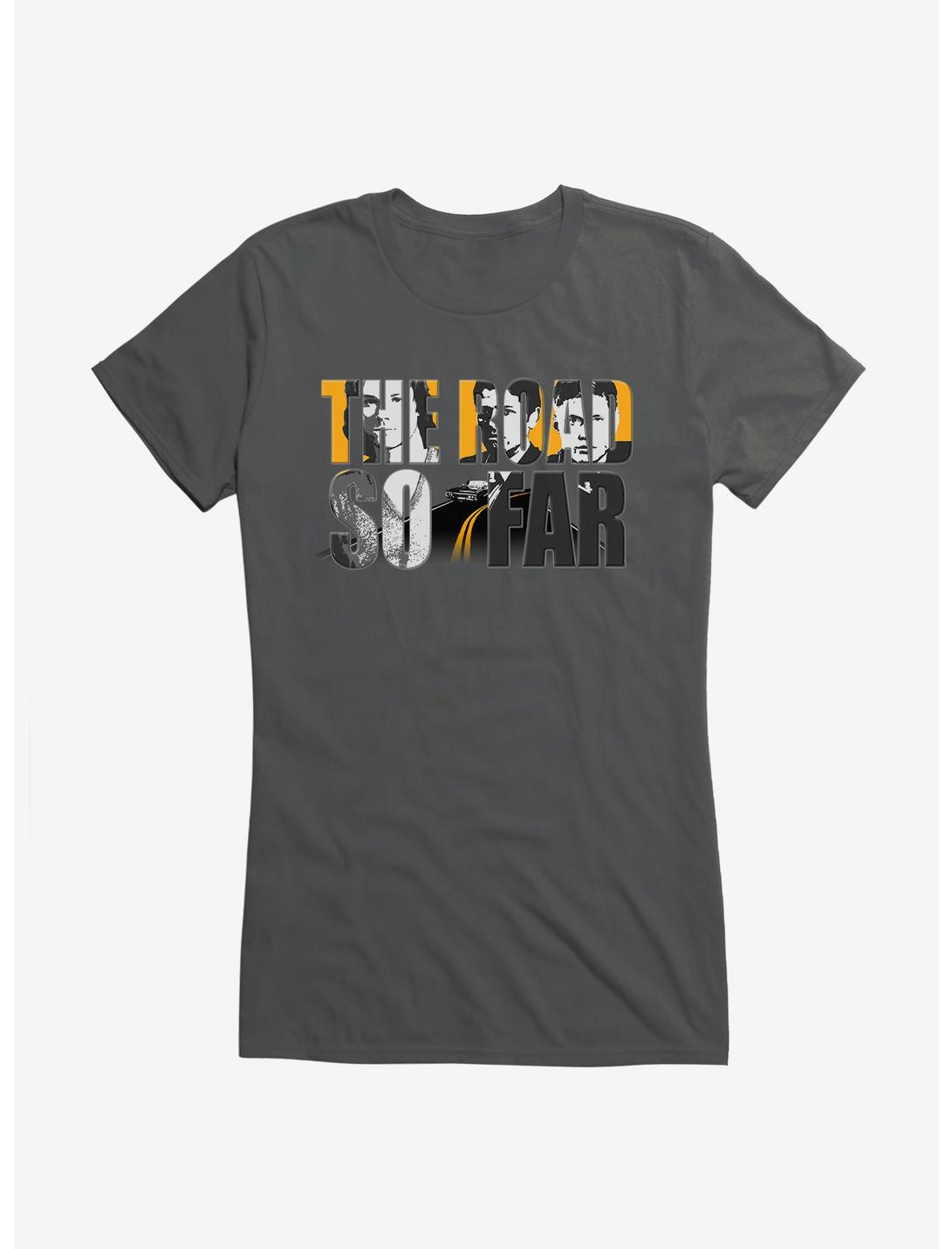 Supernatural The Road So Far Girls T-Shirt