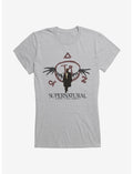 Supernatural Castiel Angel Seal Girls T-Shirt