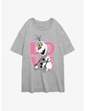 Disney Frozen Love From Olaf Girls Oversized T-Shirt