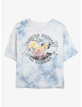 Disney The Lion King Hakuna Circle Girls Tie-Dye Crop T-Shirt