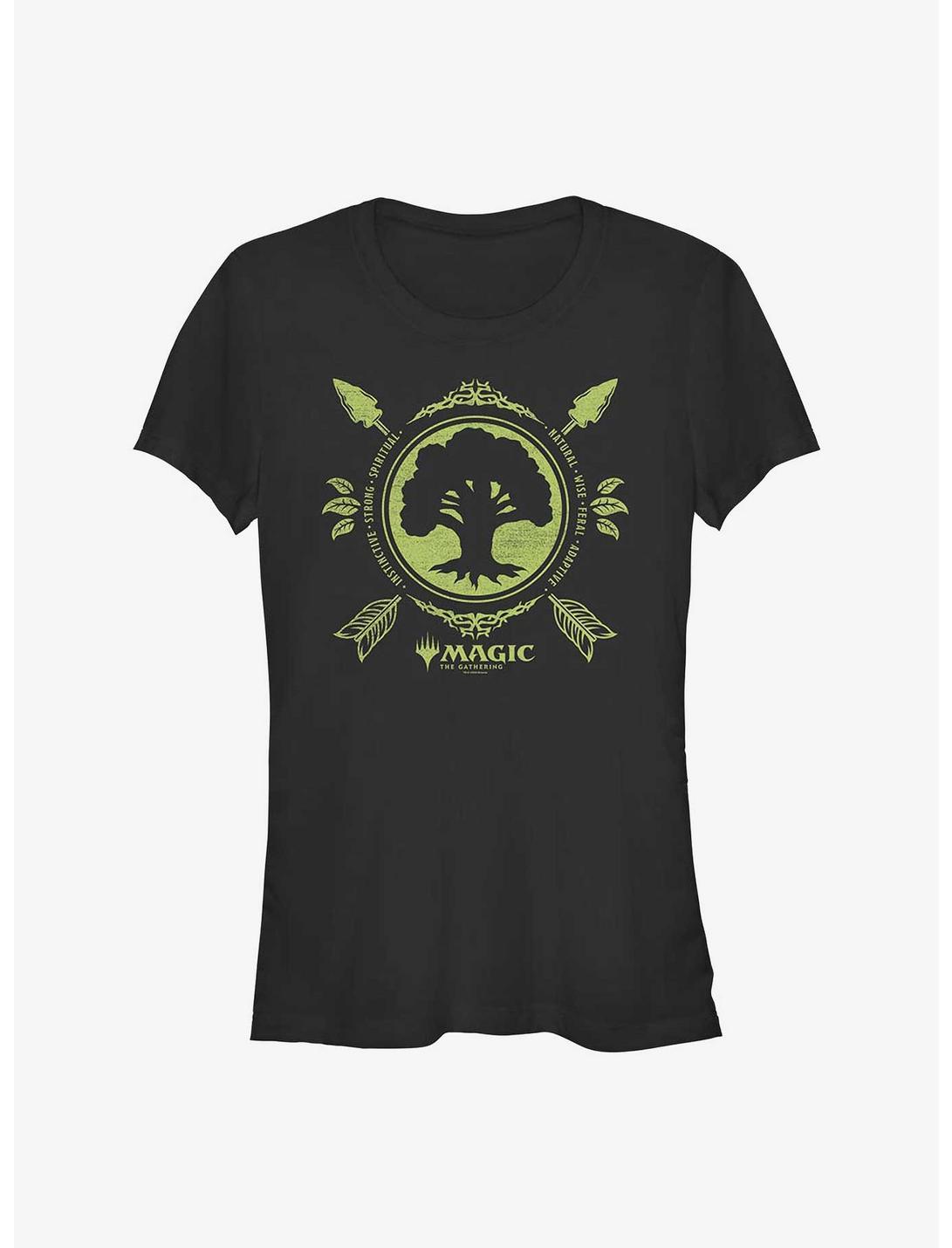 Magic: The Gathering Forest Mana Girls T-Shirt