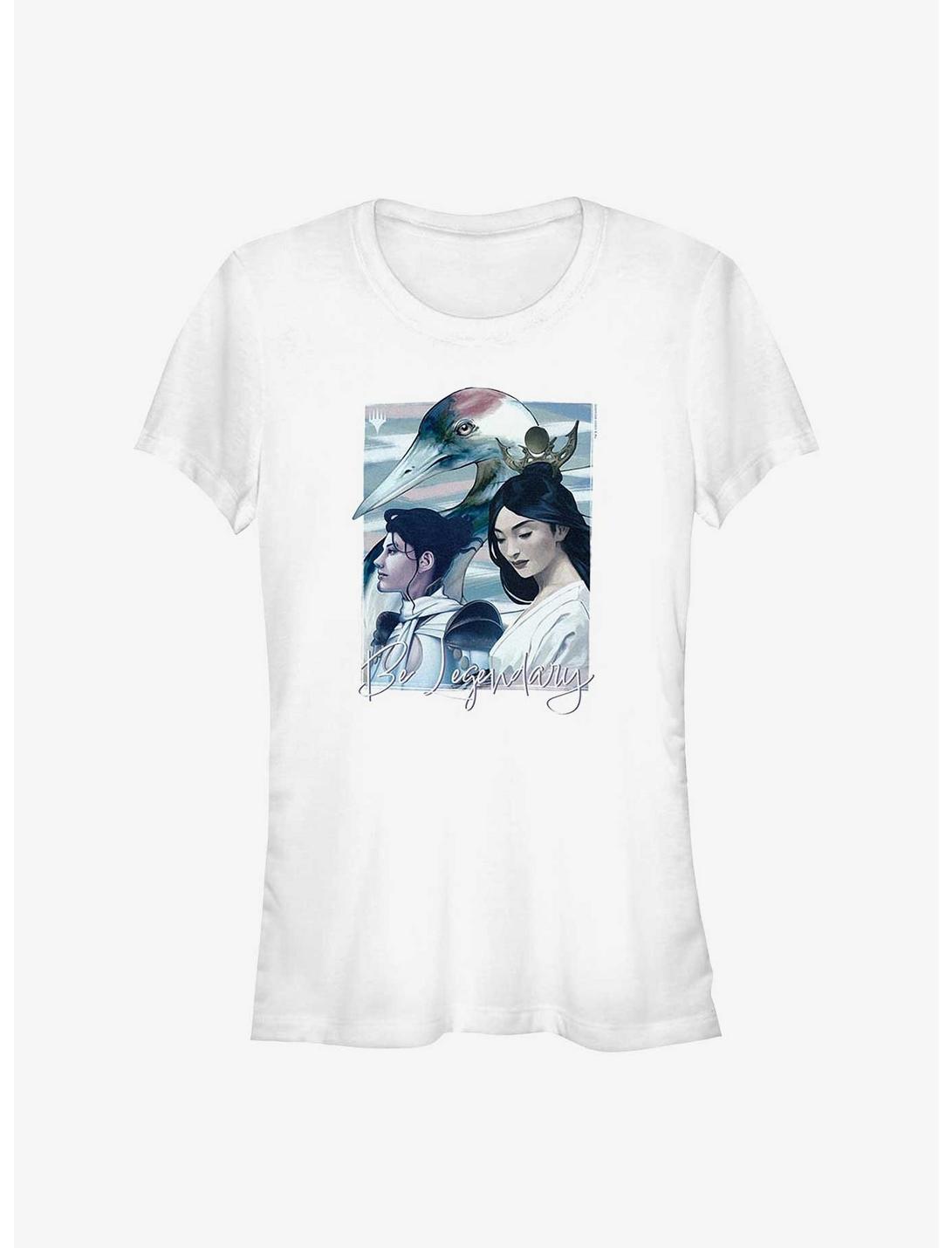 Magic: The Gathering Commander Masters Legends Collage Girls T-Shirt