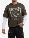 Weezer Metal Logo Twofer Long-Sleeve T-Shirt