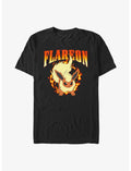 Pokemon Flareon Flame Wheel T-Shirt