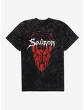The Lord Of The Rings Sauron's Helmet Mineral Wash T-Shirt