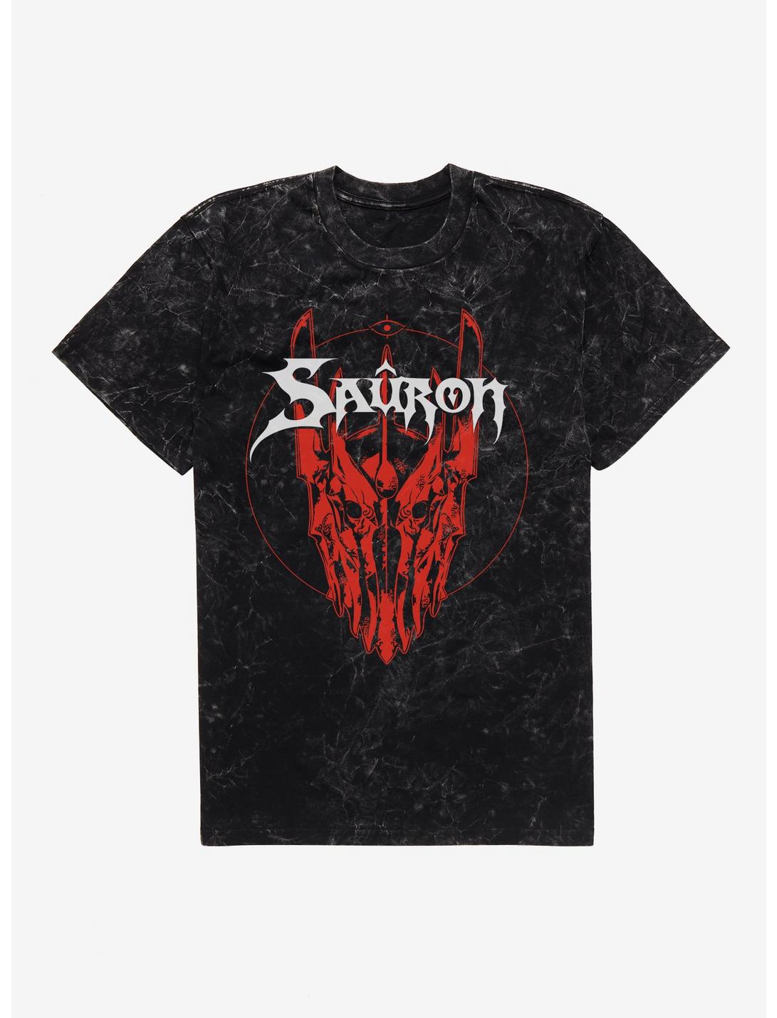 The Lord Of The Rings Sauron's Helmet Mineral Wash T-Shirt