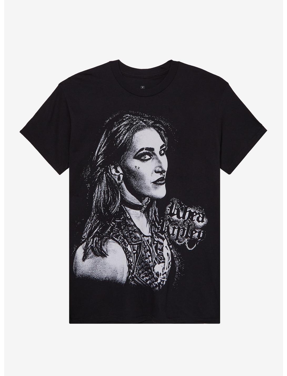 WWE Rhea Ripley Portrait Two-Sided T-Shirt