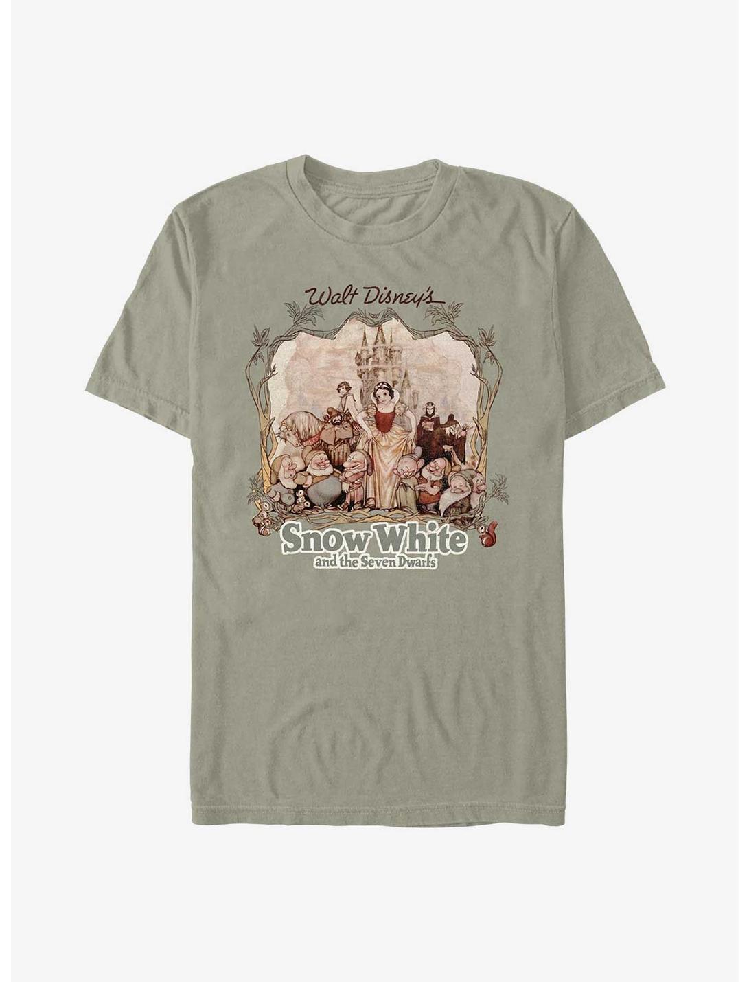 Disney Snow White and the Seven Dwarfs Friends Garment Dye T-Shirt