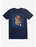 Sonic The Hedgehog Group Checkered Extra Soft T-Shirt