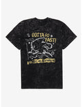 Sonic The Hedgehog Gotta Go Fast! Mineral Wash T-Shirt