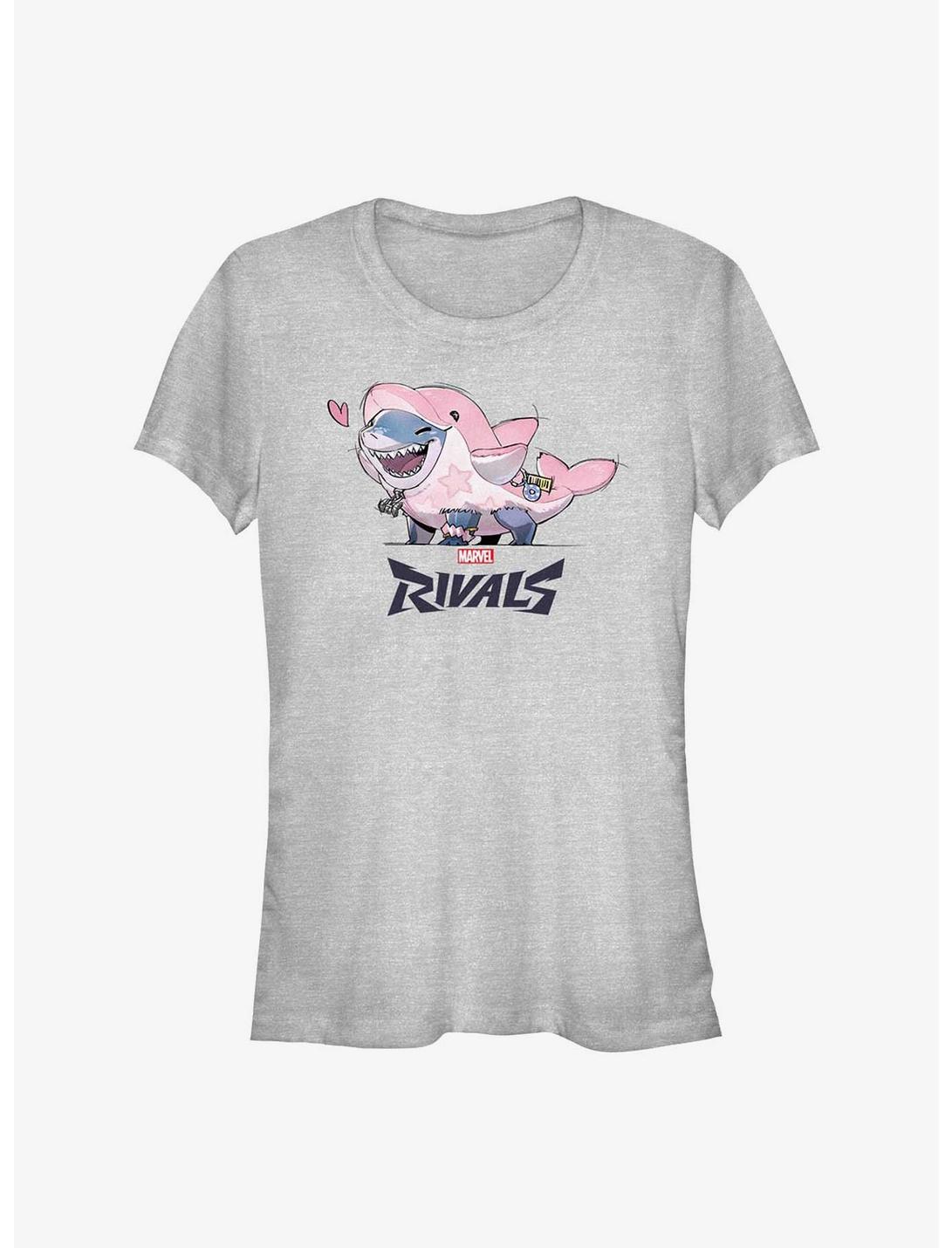 Marvel Rivals Lovely Jeff Shark Girls T-Shirt