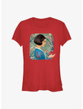 Disney Snow White Live Action Apple Portrait Girls T-Shirt