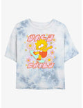 The Simpsons Wild Child Lisa Girls Tie-Dye Crop T-Shirt