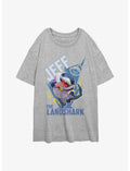 Marvel Rivals Jeff The Landshark Girls Oversized T-Shirt