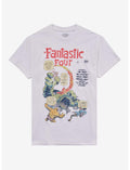Marvel The Fantastic Four Comic Book Cover T-Shirt