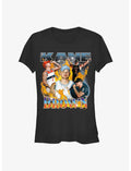 Kane Brown Flames Collage Girls T-Shirt