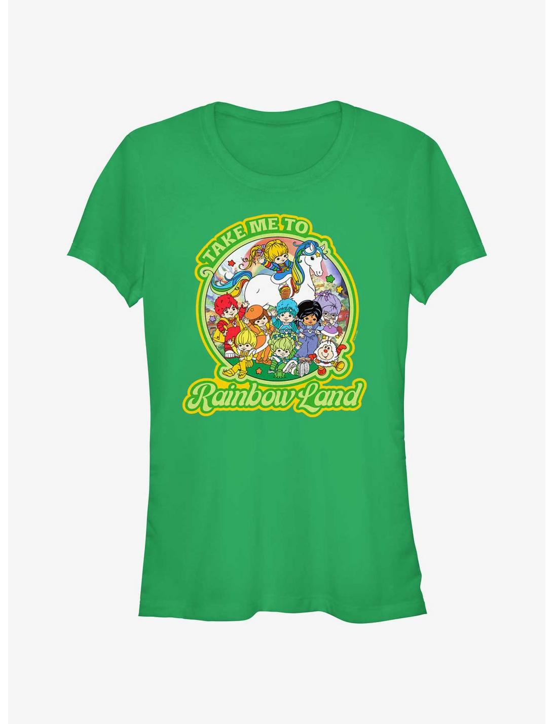 Rainbow Brite Take Me To Rainbow Land Girls T-Shirt