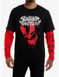 Slaughter To Prevail Red & Black Long-Sleeve T-Shirt