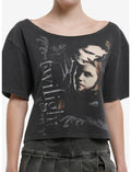 Twilight Jumbo Print Girls Off-Shoulder T-Shirt