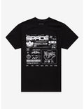 Space Graphic T-Shirt By Friday Jr