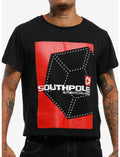 Southpole Black & Red Hexagon Logo T-Shirt