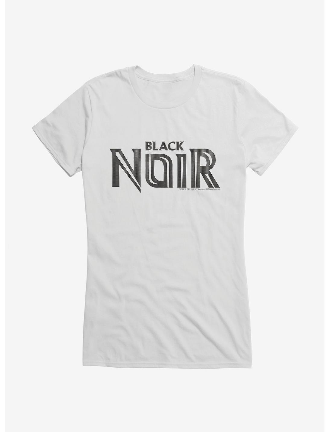 The Boys Black Noir Logo Girls T-Shirt