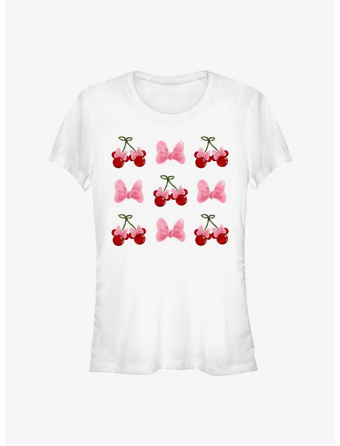 Disney Minnie Mouse Minnie Cherries And Bows Girls T-Shirt