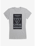 The Boys Vought Intl Tower Crime Analytics Badge Girls T-Shirt