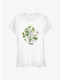The Last Of Us Part II Floral Logo Girls T-Shirt